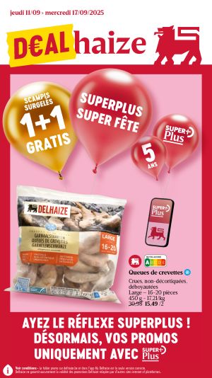 Découvrez et profitez de nos promotions de la semaine.
